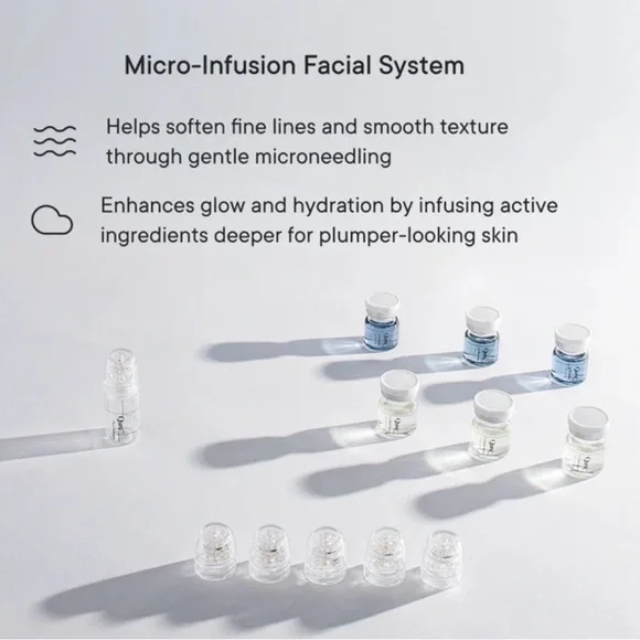 Micro-Infusion Facial System - Qure 2 month supply. Dark spot serum. See descr - Picture 1 of 4
